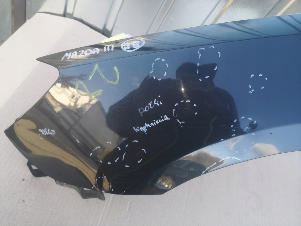 фото №8, Крила лівий перед mazda 3 bk lift 06-09 hb 5d
