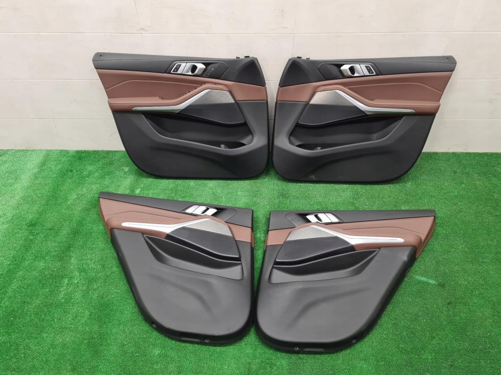 фото №11, Bmw x5 g05 оббивка сидіння заднє сидіння обшивки тунель шкіра air bag