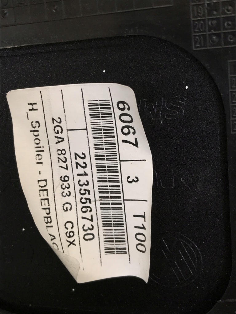 фото №14, Volkswagen оригінальний номер 2ga827933