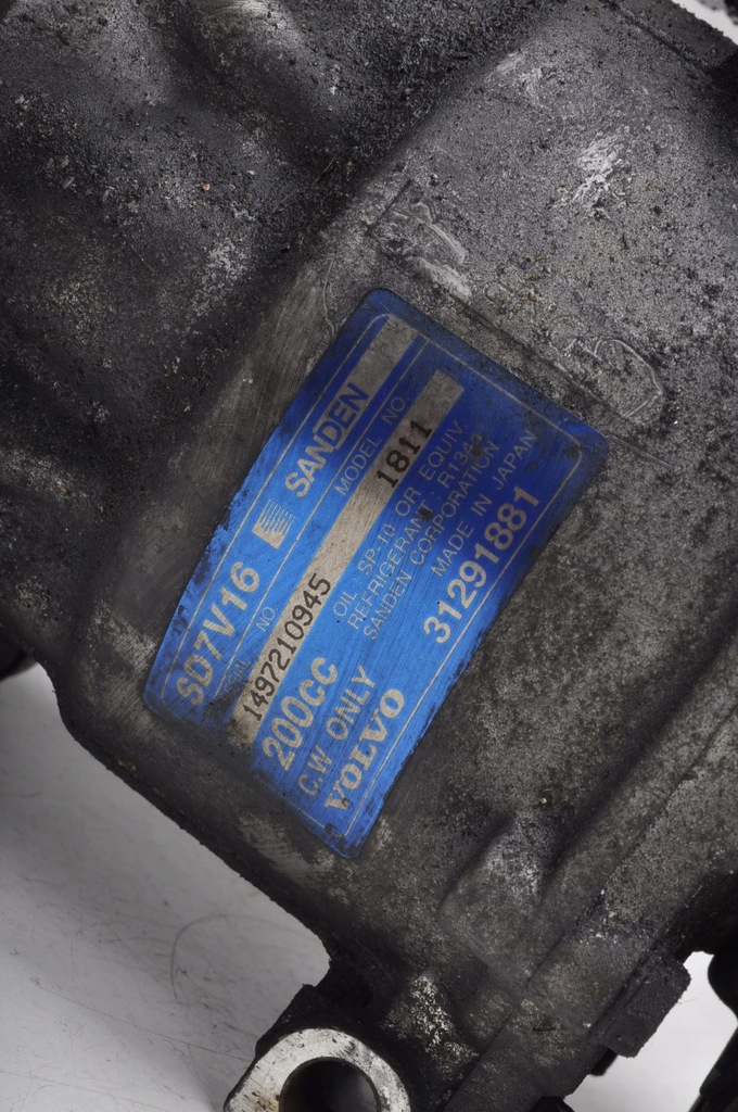 фото №6, Volvo c30 s40 ii v50 c70 2.0 d 136km компресор кондиціонера 31291881