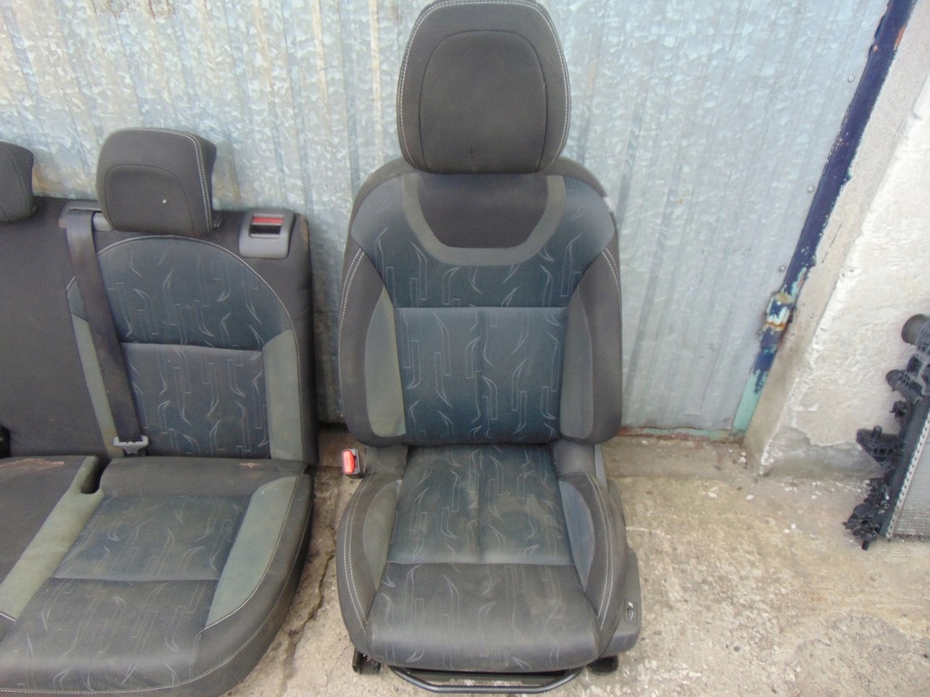 фото №10, Сидіння citroen c4 ii b7 europa комплект з підігрівом
