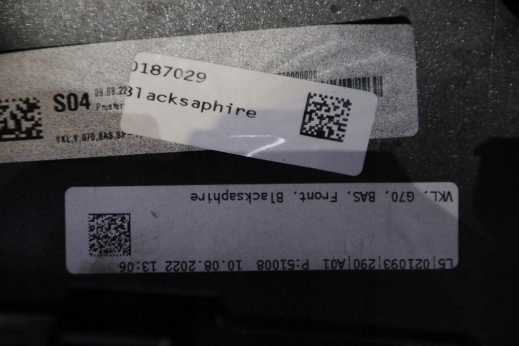 фото №12, Bmw 7 g70 i7 бампер перед передний цвет 475