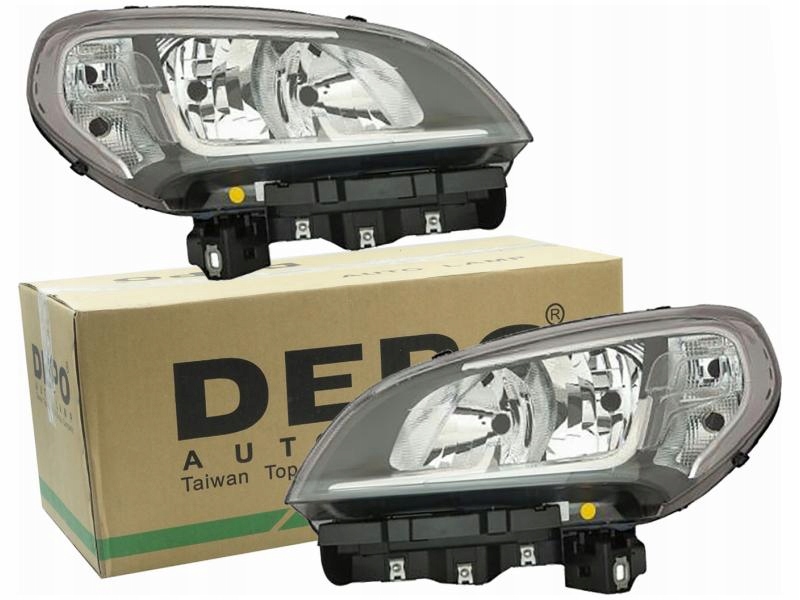 фото №1, Лампи фари fiat doblo ii 10-