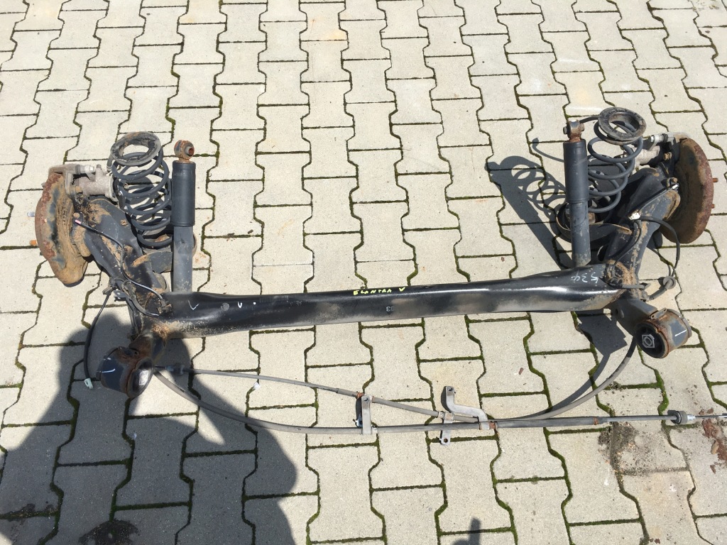 фото №1, Hyundai elanta v 10-15 балка підвіска задня задня