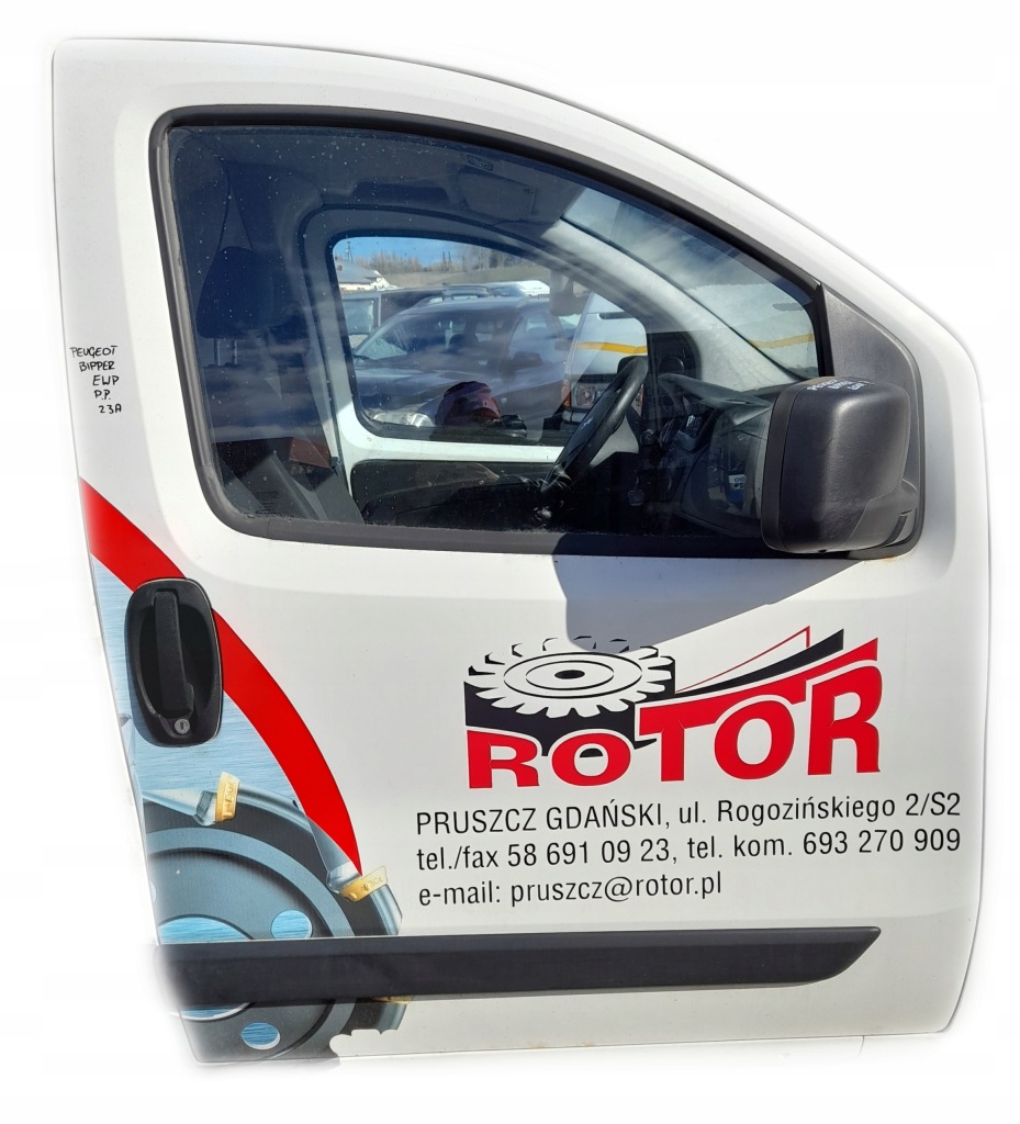 фото №1, Peugeot bipper дверь правый перед правое передний ewp