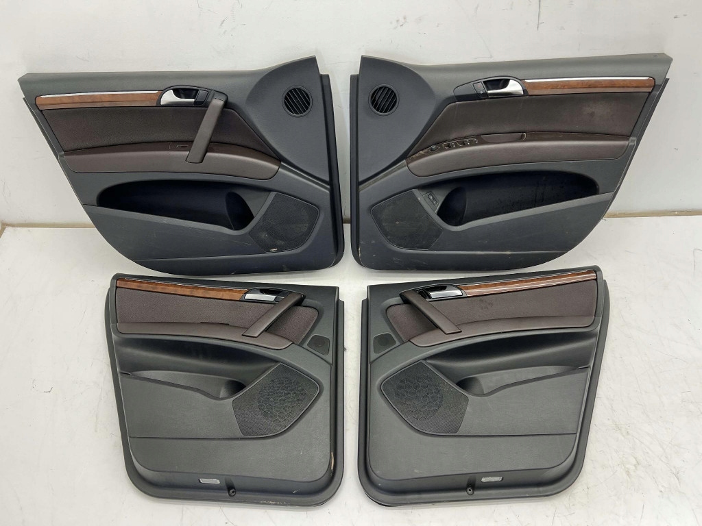 фото №9, Audi q7 4l сиденья комплект 7 человек коричневые обшивки подогрев