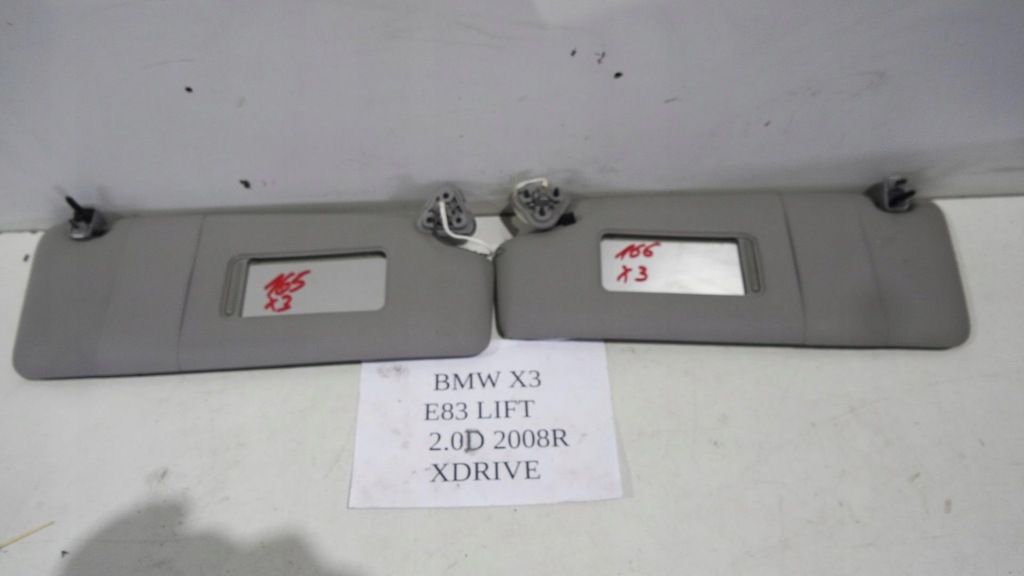 фото №1, Козырёк защита солнцезащитная bmw x3 e83