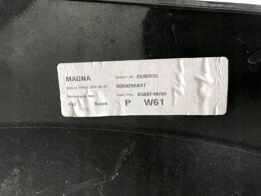 фото №7, Бампер перед bmw x1 f48 15-18