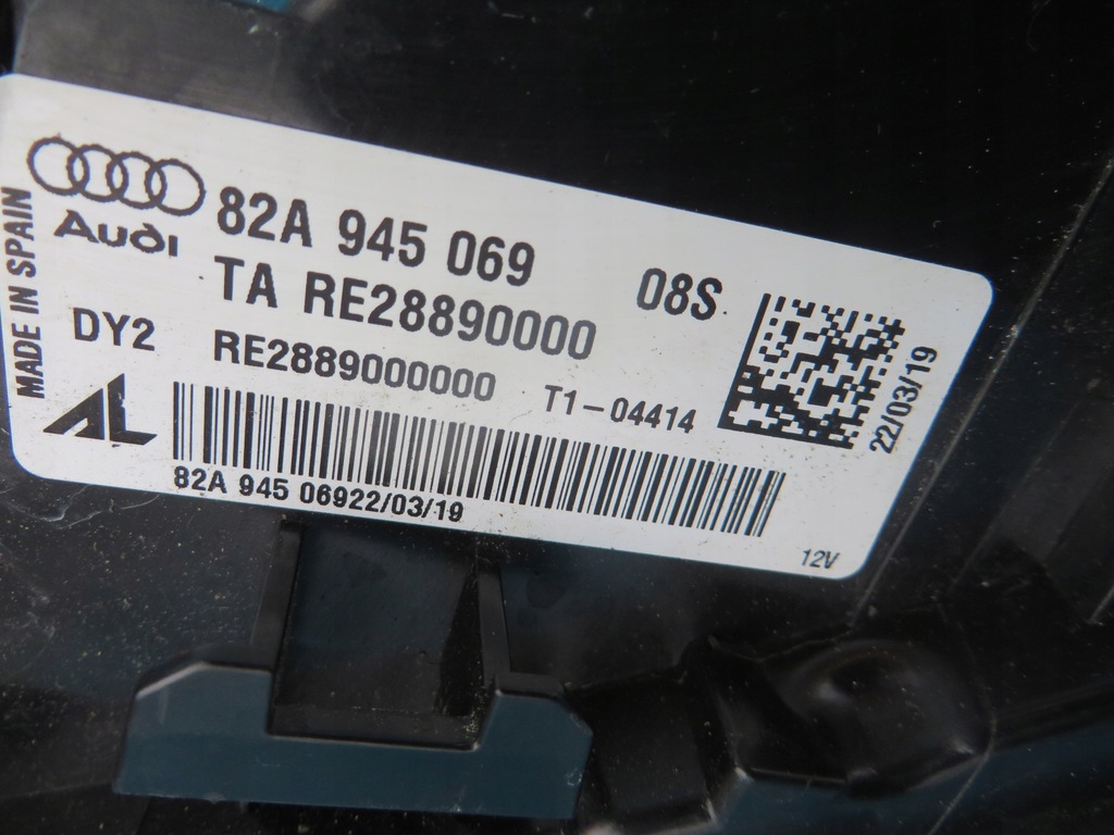 фото №9, Audi a1 82a 2019- лампа задня ліва задня