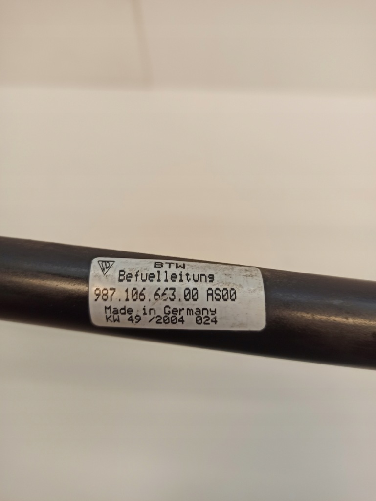 фото №3, Porsche труба wąż охолодження 98710666300