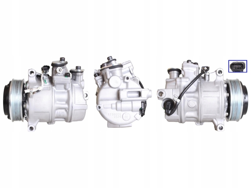 фото №1, Компрессор кондиционера renault megane cc 1.5 dci