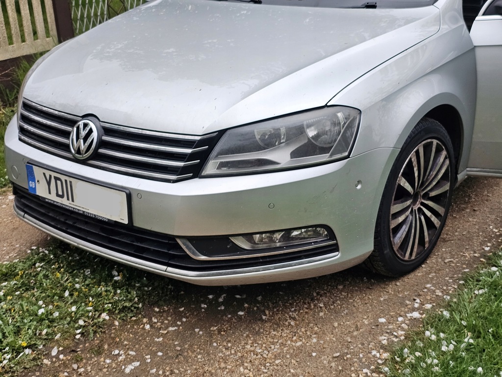 фото №6, Vw passat b7 перед kompletny бампер 6pdc капот крылья лампы la7w