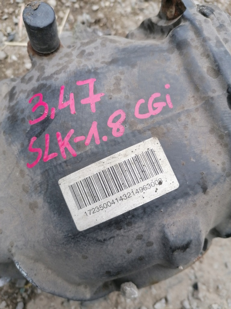 фото №6, Mercedes w172 r172 slk міст задній диференціал 3.47 1723500414