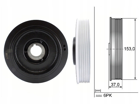 Купити Schaeffler ina 544 0058 10 шків, wał колінчастий