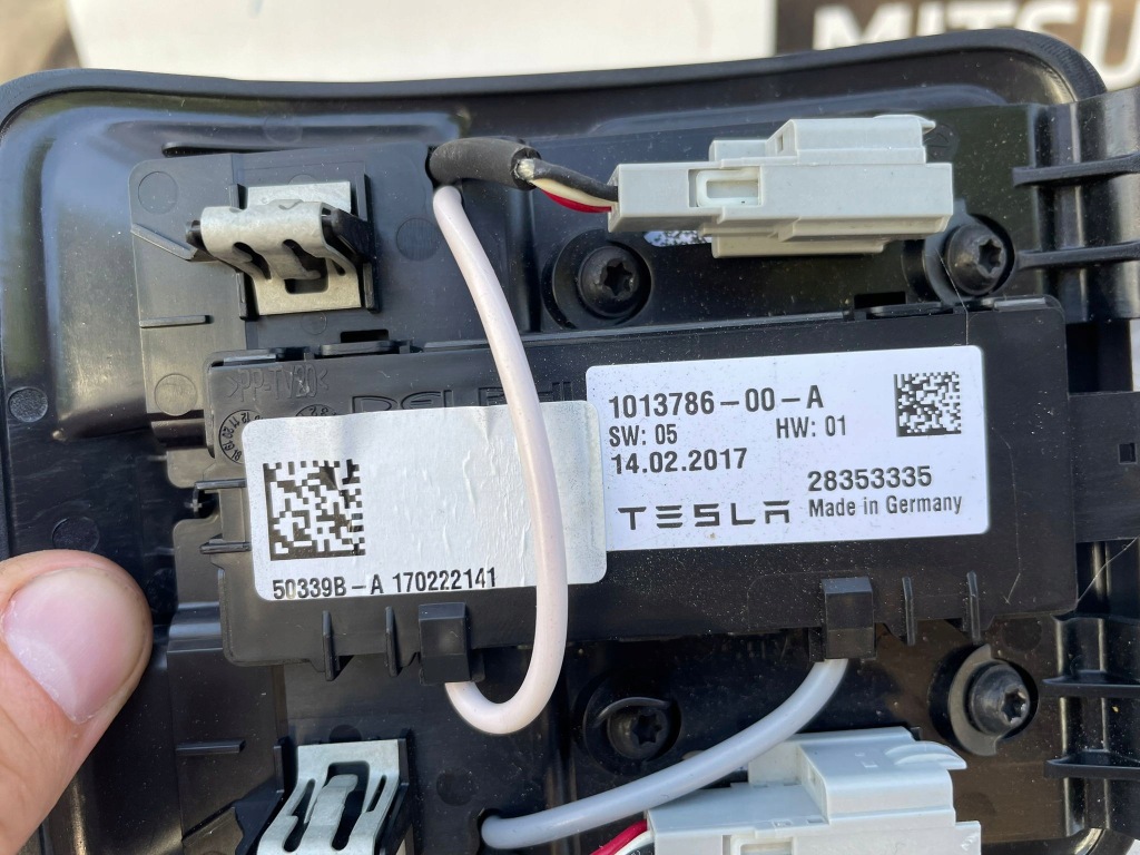 фото №3, Tesla model s мікрофон стельовий 1013786
