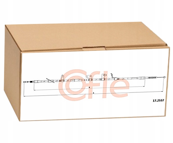 Купити Трос гальма ручного задній p до hyundai santa fe