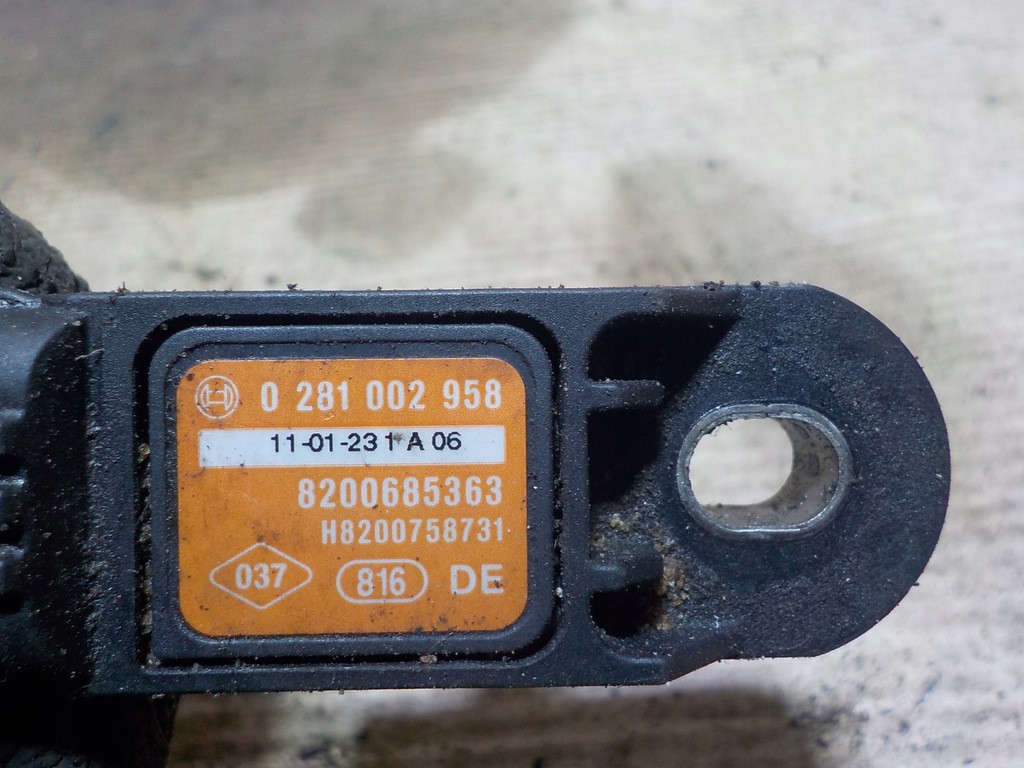 фото №1, Czujmik тиску renalut master 10r 0281002958