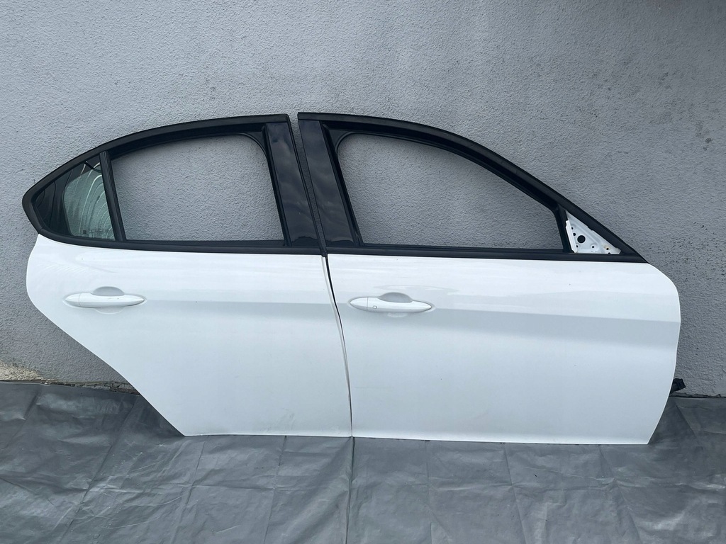 фото №3, Alfa romeo giulia двері праве передні задні комплект білий 2017-