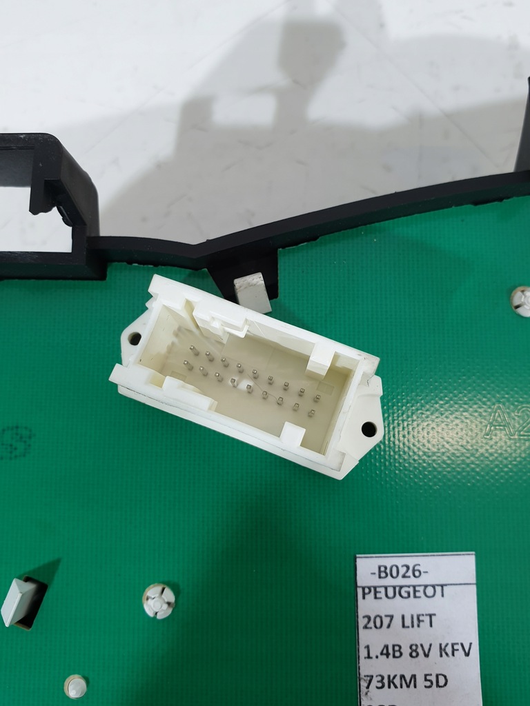 фото №7, Счетчик приборы 9662904080 peugeot 207 lift eur 08r 1.4 1.6 b