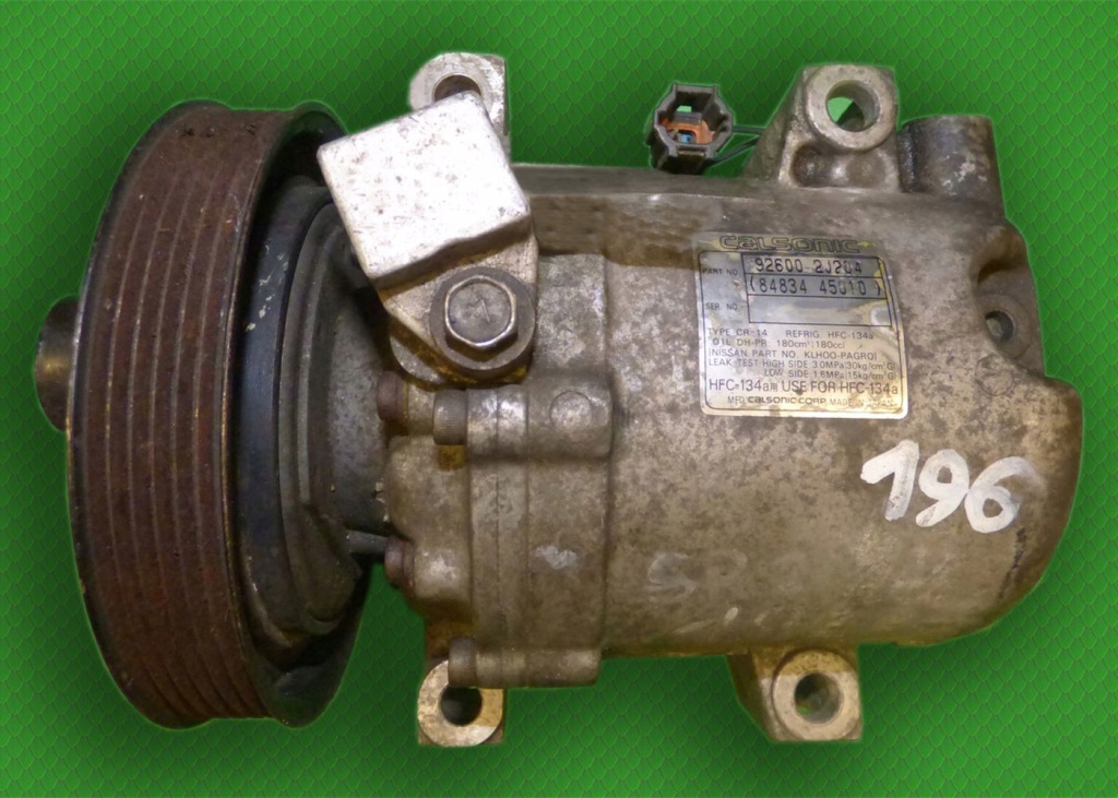 фото №1, Компрессор кондиционер nissan 92600 2j204