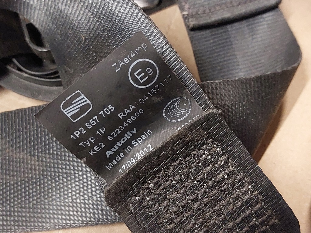 фото №9, Seat leon ii lift подушка безпеки подушка pas 5p0880201an 1p2857705 1p0880204d