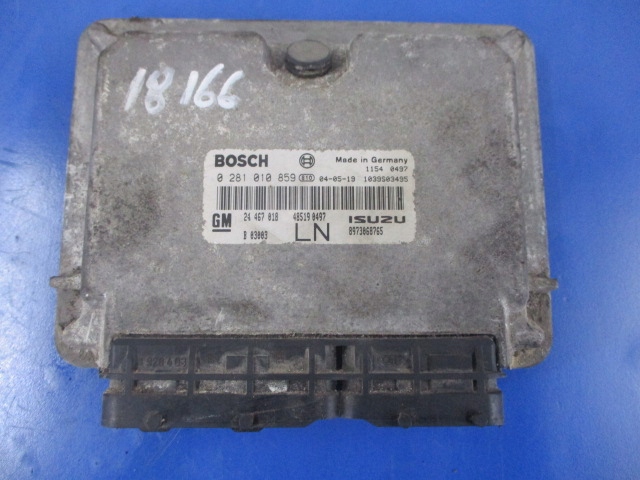 фото №1, Opel astra 1.7cdti бортовий комп'ютер 0281010859 24467018ln