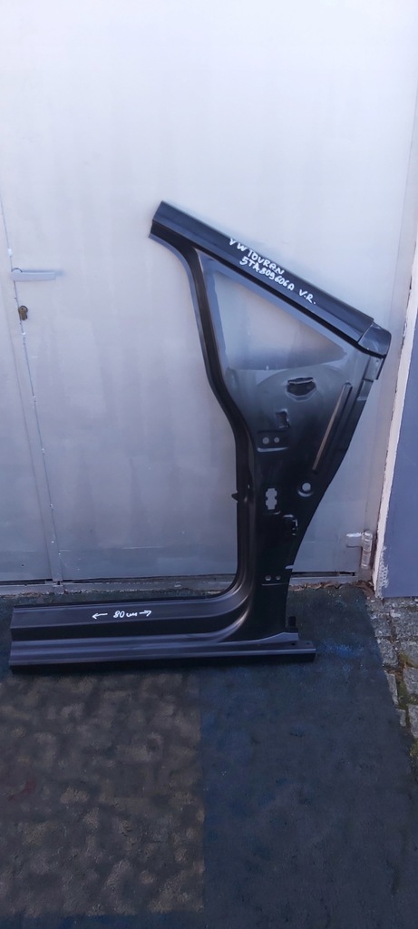 фото №1, Vw touran 5ta809606a блок двигуна поріг правий