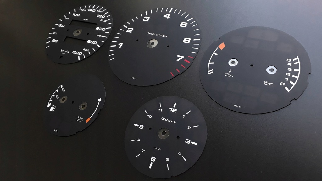 фото №6, Porsche 911 964 гальмівні диски спідометра прилади mph na kmh