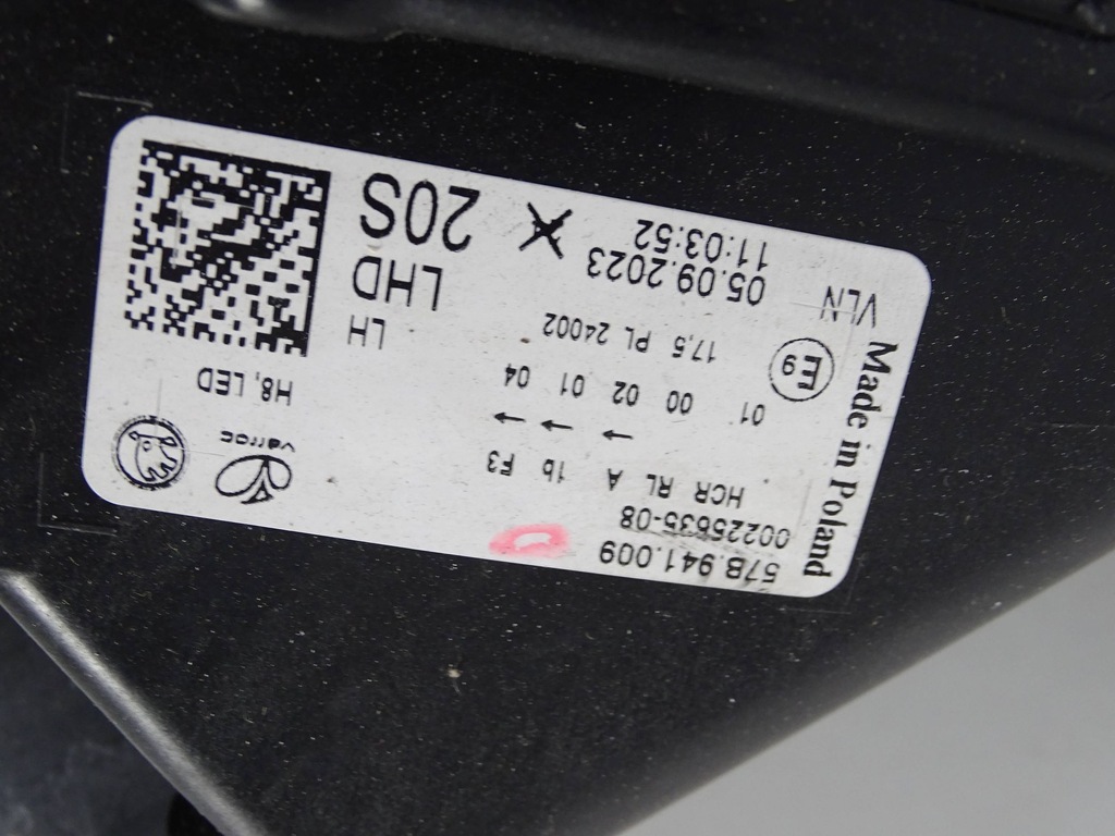 фото №9, Лампа передняя левая skoda karoq lift