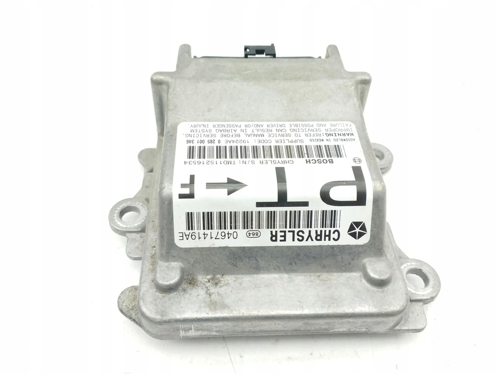 фото №6, Chrysler pt cruiser 2002 блок управления / модуль подушка безопасности