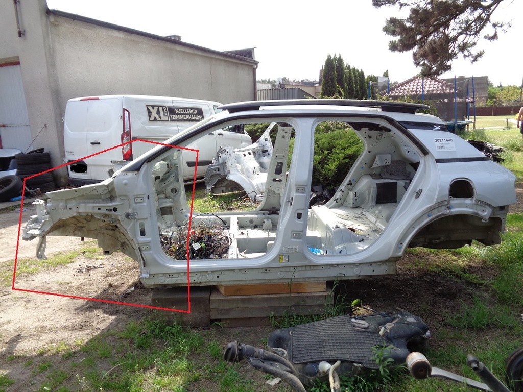 фото №1, Citroen c4 cactus efcd четверть лонжерон левая