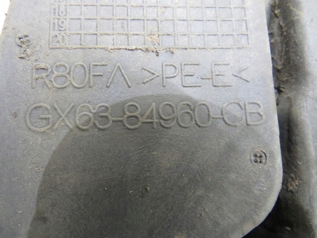 Абсорбер бампера задняя левый jagura xf x260 gx63-84960-cb с Разборки