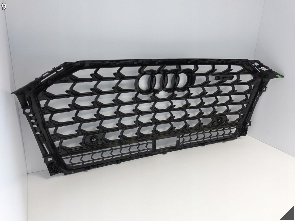 фото №10, Audi a8 s8 4n0 d5 lift s-line 21- бампер решётка радиатора решётка радиатора перед чёрный / black