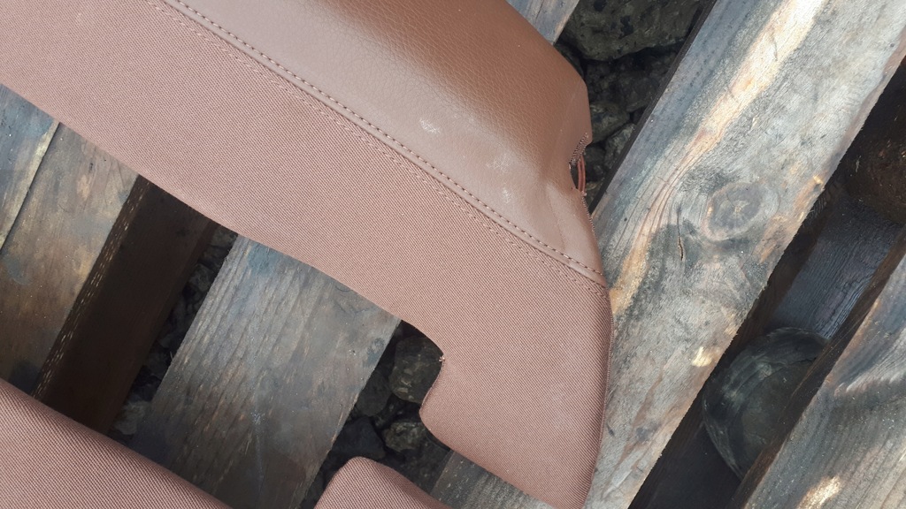 фото №8, A6 c7 4g a7 обшивка сиденье задняя левый правый кожа 2x