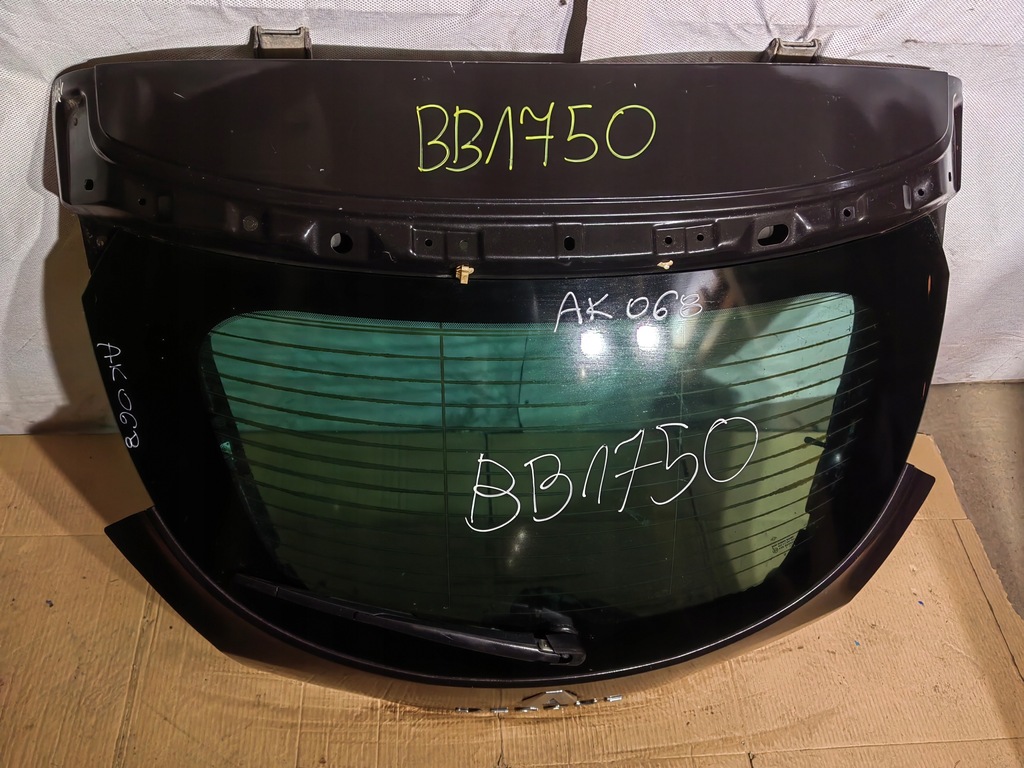 фото №4, Крышка багажника задняя renault megane iii 3d coupe