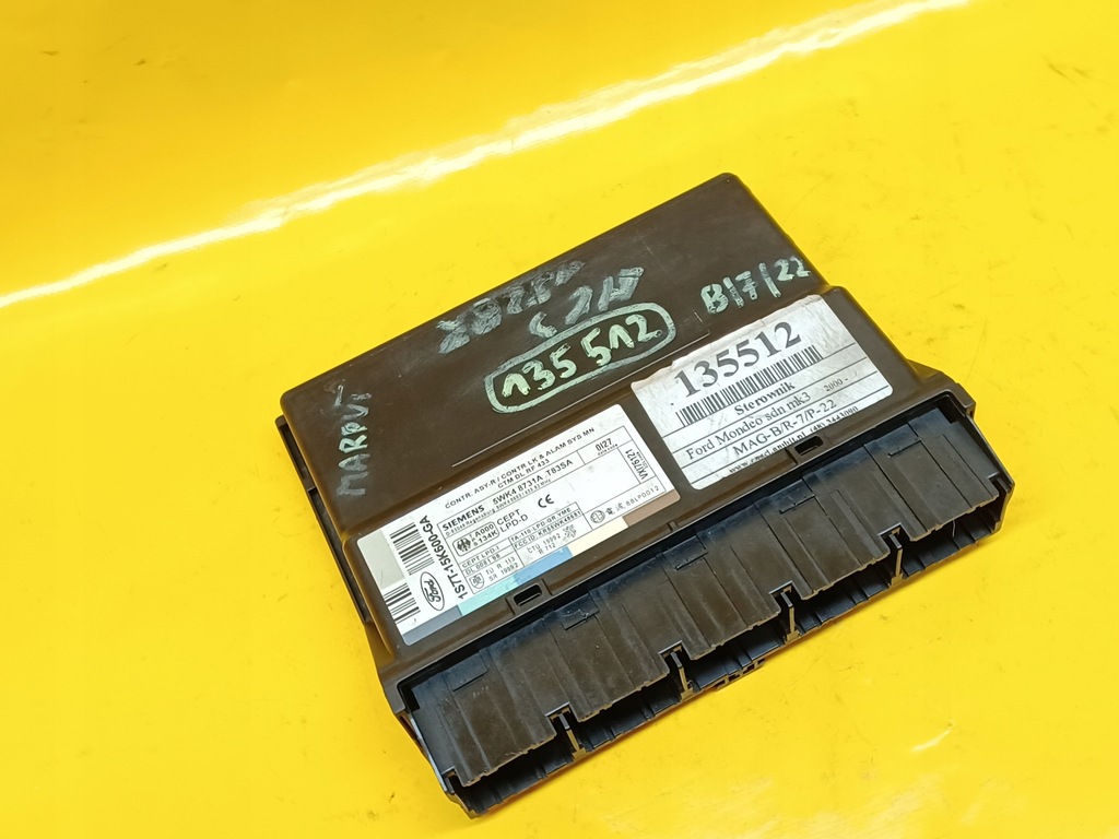 фото №7, Модуль комфорту ford оригінальний номер 1s7t15k600ga