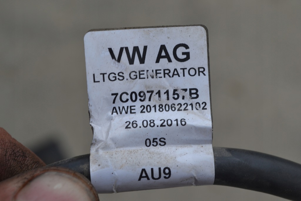 фото №6, Електропроводка vw crafter ii 2,0tdi 2017-22 7c0971157b