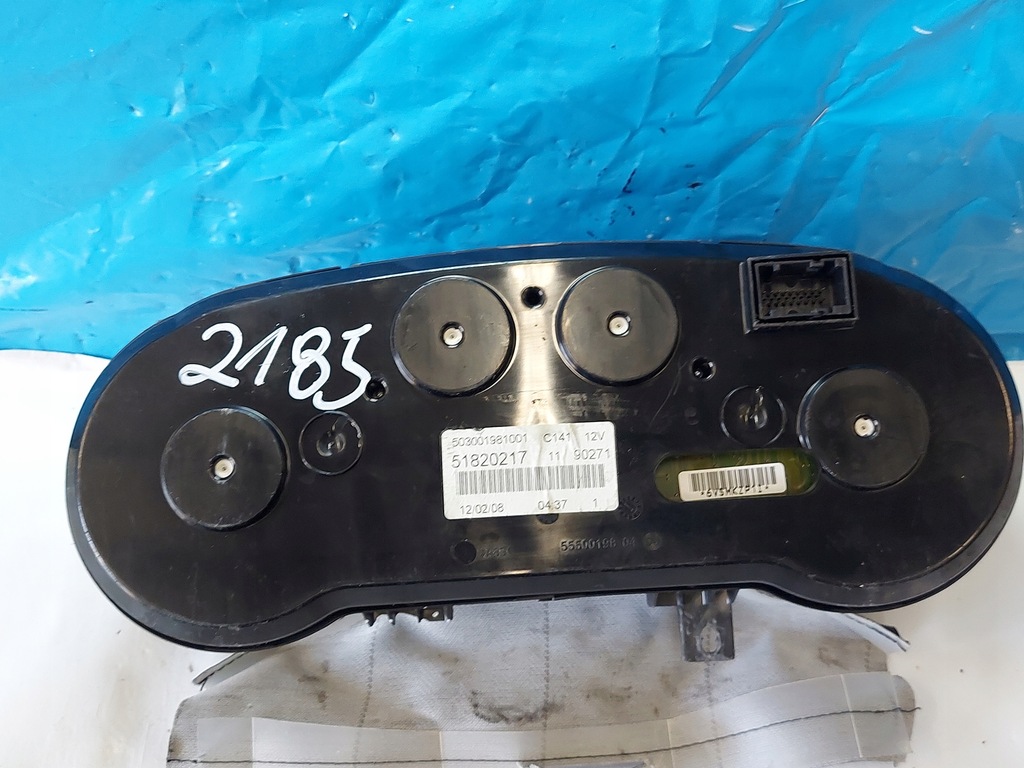 фото №11, Счетчик приборная панель fiat bravo ii 1.4 b 51820217