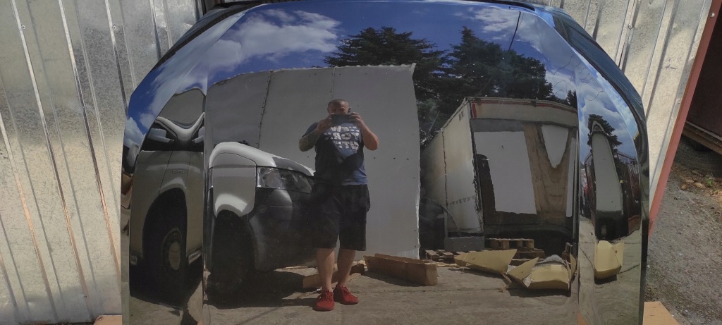 Капот крышка двигателя алюминиевая audi q2 ga od 10.2016 roku лак ly9t в Украине