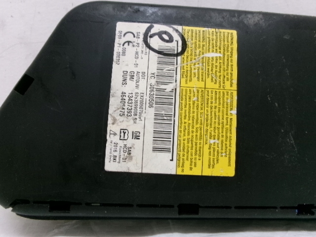 фото №4, Opel meriva b подушка сиденье правая подушка безопасности