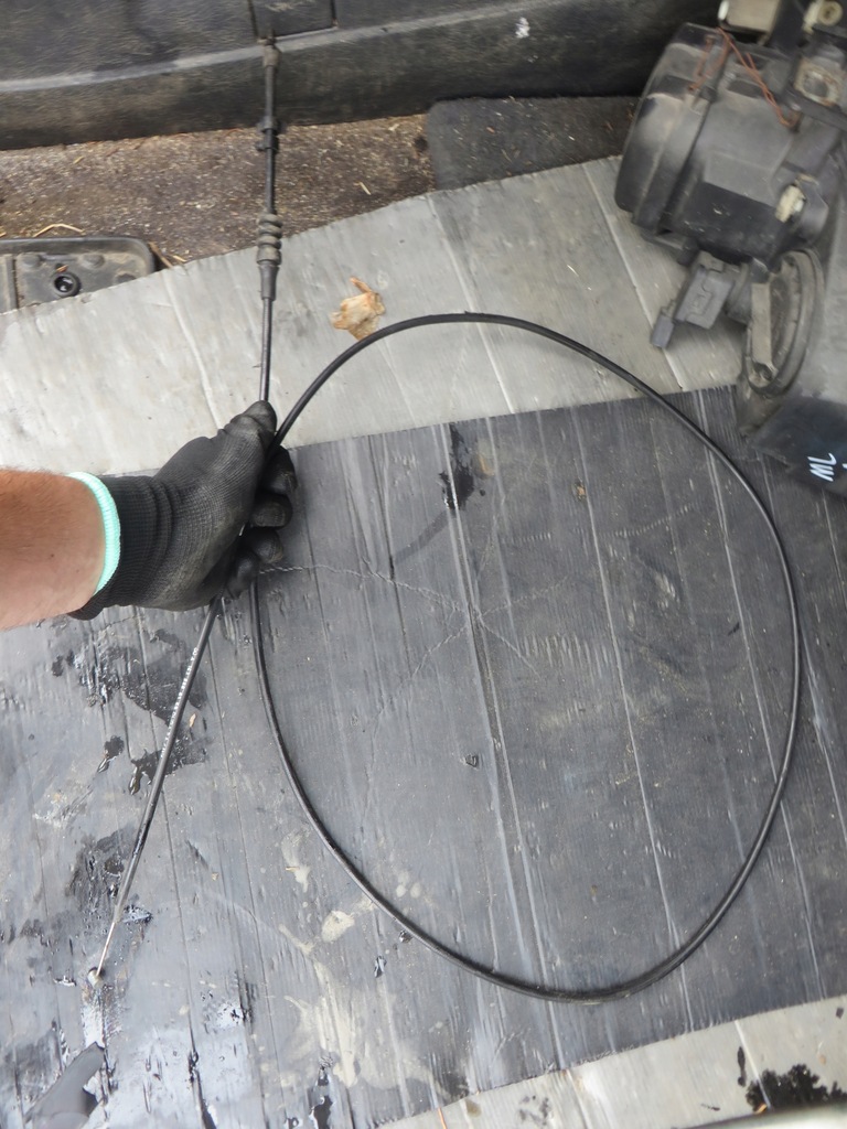 фото №1, Трос открывания капот mercedes ml w163 x