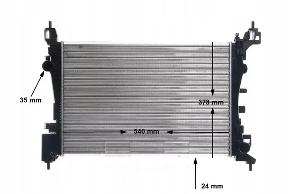 фото №14, Mh cr1121000s радіатор peugeot bipper 1,4 behr
