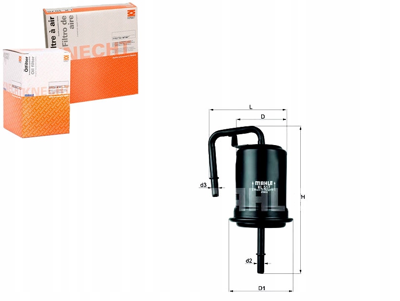 фото №1, Knecht фильтр топлива mazda mx-5 ii 1.6/1.8 05.98-10