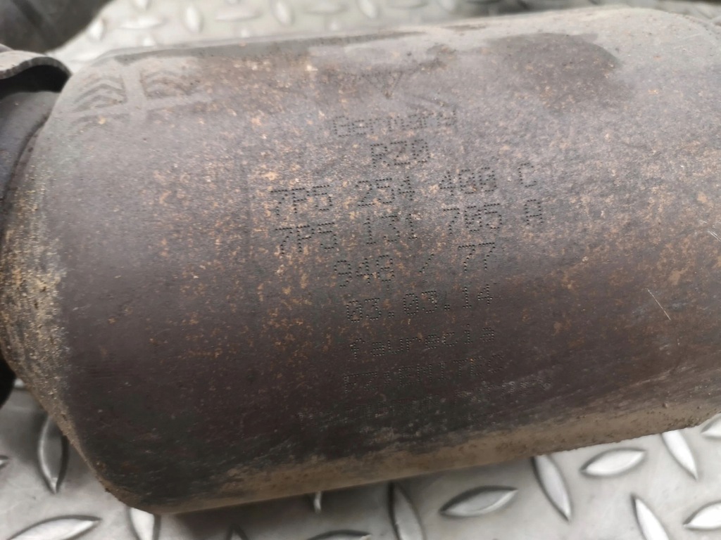 фото №7, Porsche cayenne 92a 2014 фильтр частиц твердых катализатор / fap / dpf