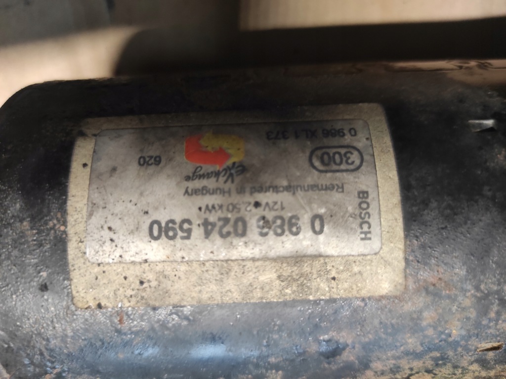 Стартер mercedes e-klasa w212 2.2 cdi om651 w204 0986024590 Оригинал