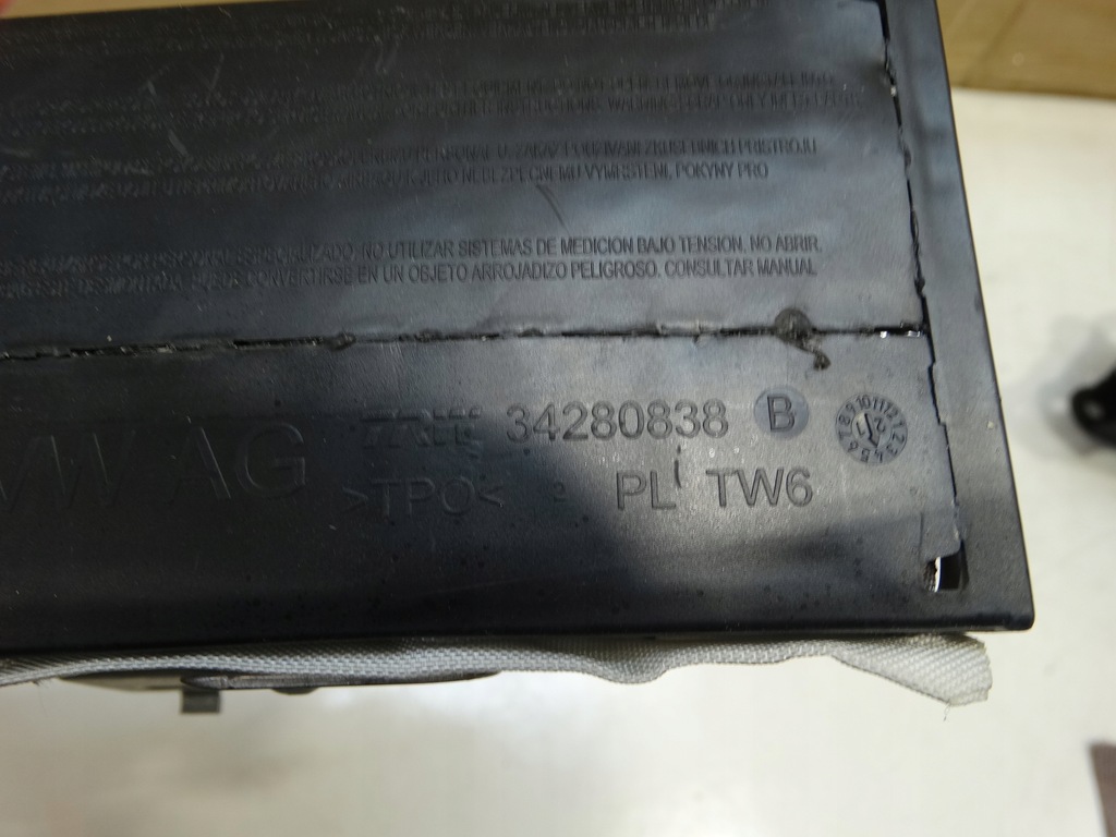 фото №11, Подушка подушка безпеки колінна водія skoda octavia iv 5e4880841d