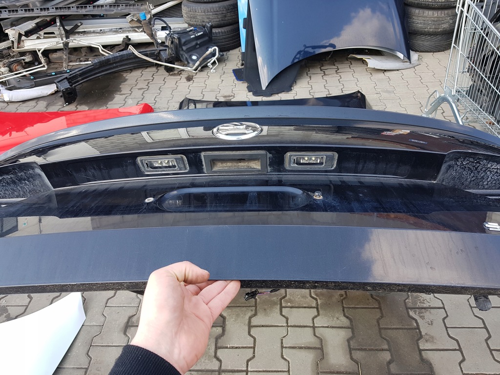 фото №7, Skoda superb 3 iii 15r- sedan крышка багажника багажника задняя lf9r