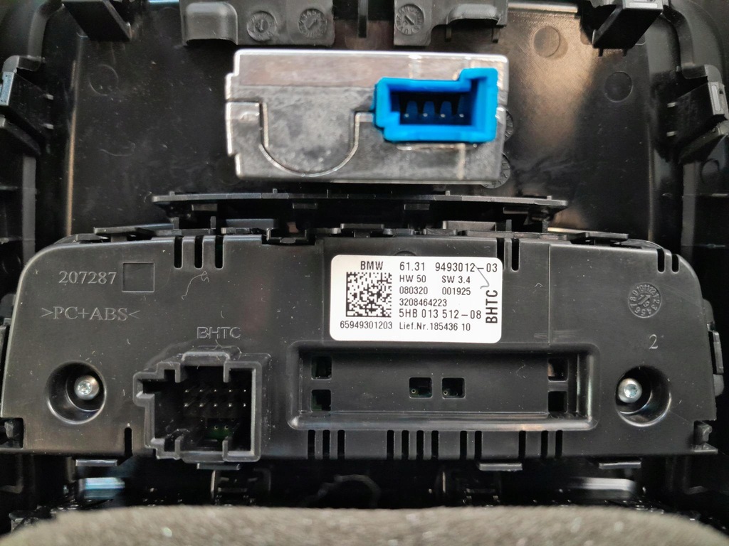 фото №5, Bmw 3 g20 g21 панель кондиціонера обдув задня