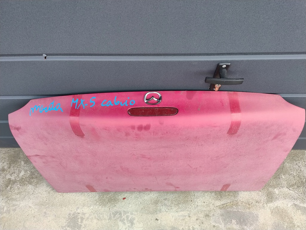 фото №10, Кришка багажника багажника mazda mx-5 nb i