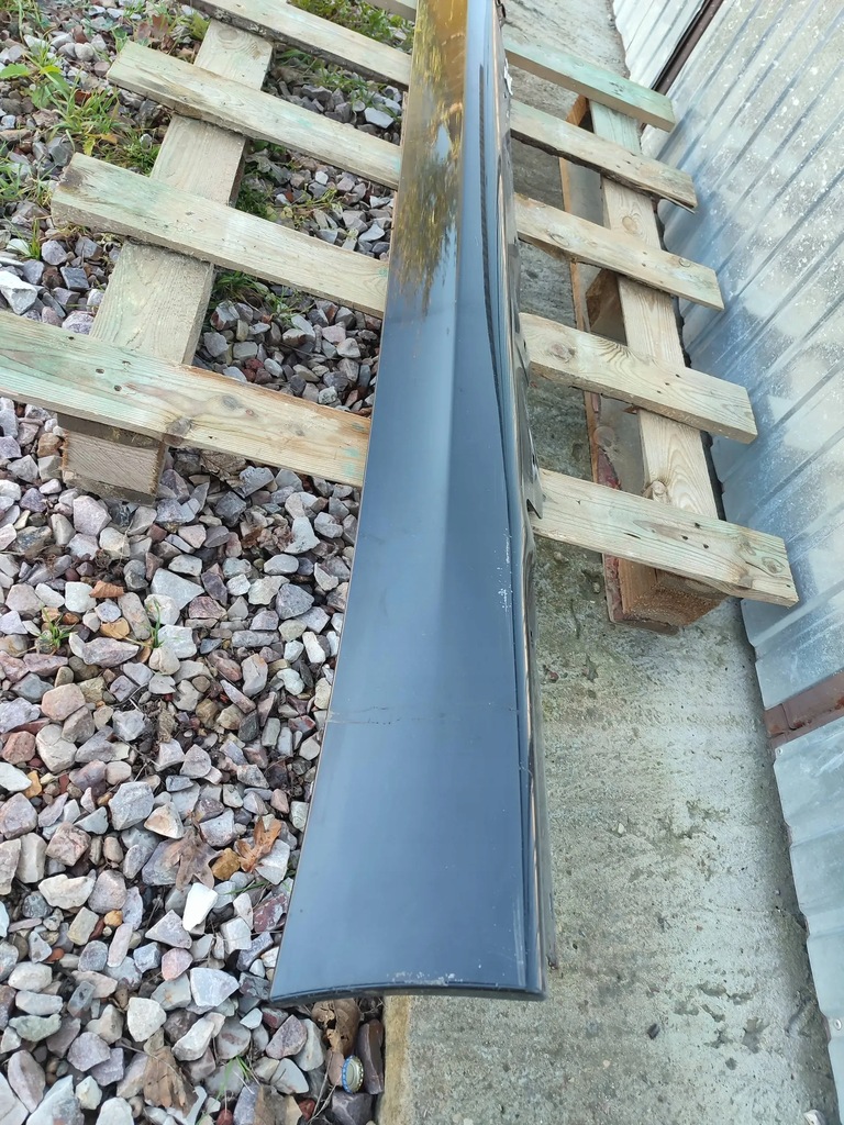 фото №5, Молдинг порог правая bmw 3 e90 e91 2005 black sapphire